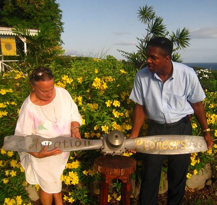 Elizabeth Delien and Terrance Rey - Aviation Pioneers of the Caribbean